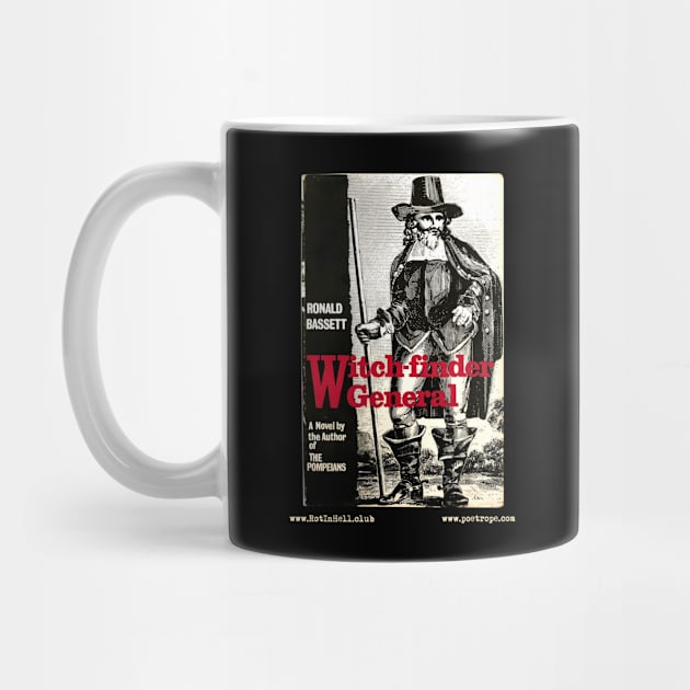 WITCH-FINDER GENERAL by Ronald Bassett –– Mug & Travel Mug by Rot In Hell Club